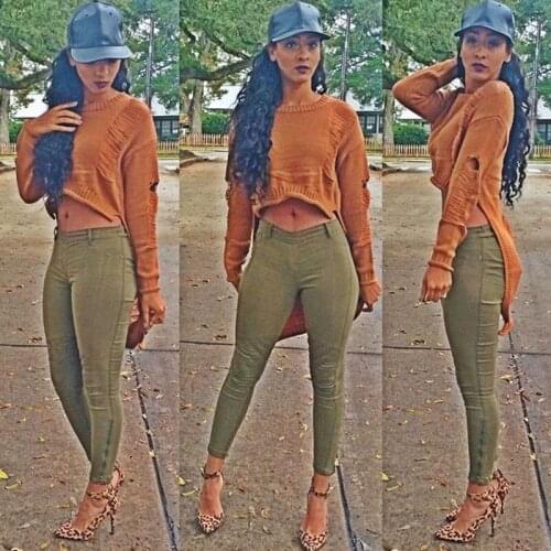 New Fashion Pull Femme Sweater Women Pullovers Hollow Out Knitted Sweaters Batwing Sleeve Tops Ripped Women Sweater Jumper Loose