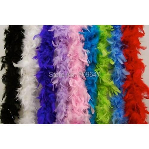 10Pcs/lot!Multicolor Chandelle Feather Boas for Dancing,Dress up,Crafting,Decoration, Bacheloratte Party,12colours available