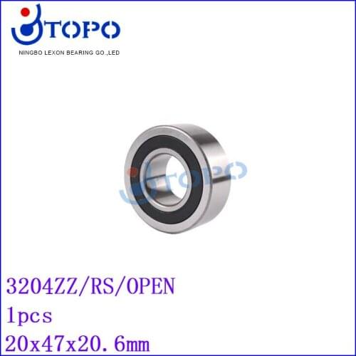 20*47*20.6 Angular contact ball bearing3204 ZZ/RS/OPEN