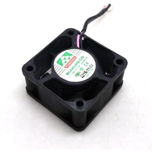 40mm fan 4020 24V Fan double ball MGA4024XB-O20 printer copier fan 4cm double ball