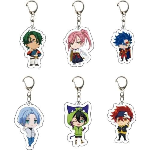 Anime SK8 The Infinity Keychain Reki Kyan Miya Langa Cherry Blossom Cosplay Cartoon Costume Props accessories Badge