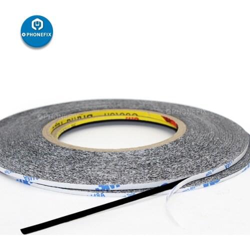 1/2/3/5/6/8 MM Width Black Double Sided Adhesive Tape for Phone LCD Screen Repair Waterproof Acrylic Acid Sticker Tape