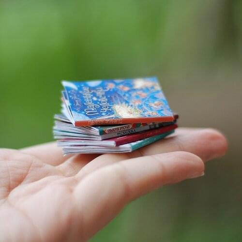 One doll book for Blyth licca 1/6 doll photo props book can open doll accessories for barbie