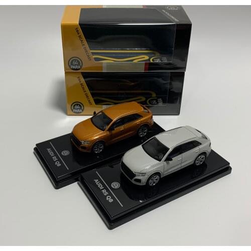 PARA64 1:64 Audi RS Q8 SUV Alloy die-casting collection car model ornaments