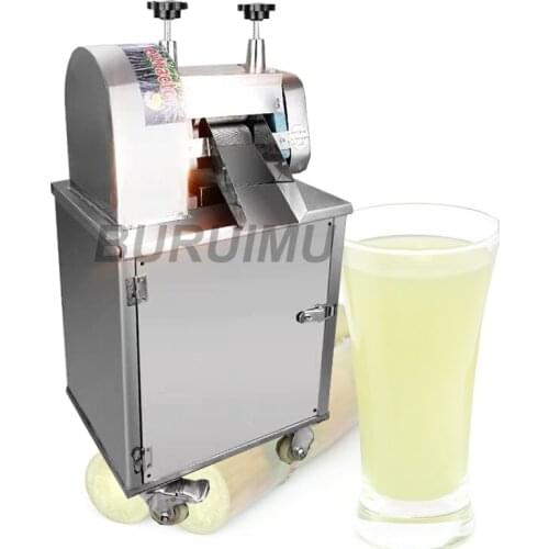 Stainless Steel Juice Machine Cane-Juice Squeezer Sugarcane Juice Extractor Machine