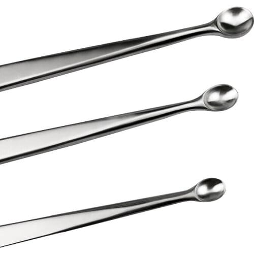 Orthopedic Steel Volkman Bone Curette Double End Oval and Round Veterinary Tools