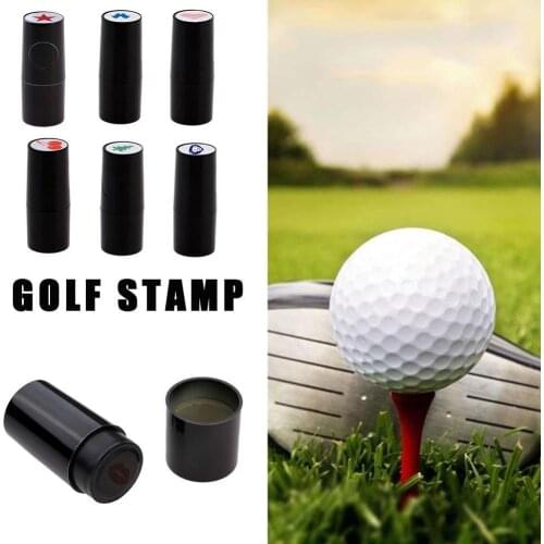 Golf Rubber Ball Seal Ball Stamper Fast Dry Plastic Silicone Stamp For Marker Seal Print G3Y9