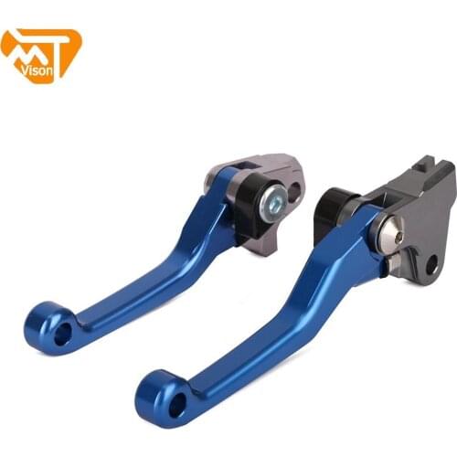 Motorcycle Pivot Brake Clutch Levers For YAMAHA YZ250FX 2015 2018 YZ450FX 2016-2018