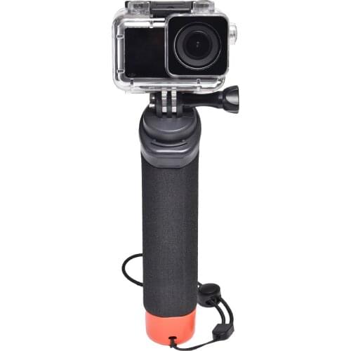 Sports Camera Sponge Buoyancy Rod Detachable Floating Hand Grip Anti-Slip Handle Sponge Buoyancy Stick With Hollow Design