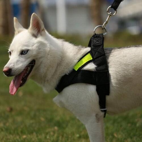 Reflective Harness Pets Vest Dog Leads Medium Dog Harness Padded Quick Fit Padded Chest strap peitoral de cachorro Husky Dogs E