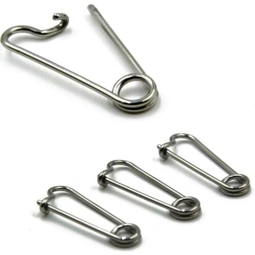 1Pc Surgical Steel Barbell Ring Ear Hanger Clicker Earring Brooch Shape Ear Helix Body Jewelry