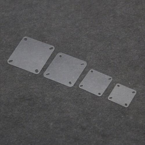 10pcs Anti-conductive Flight Controller ESC Isolation Sheet Insulation Gasket Protect Spacer 30.5/25.5/20/16mm for RC FPV Drone