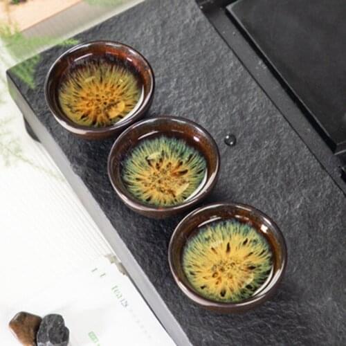 5set/lot Tea set, Shajin tea cup, ceramic kungfu tea cup, Japanese portable gift box with six small tea bowls