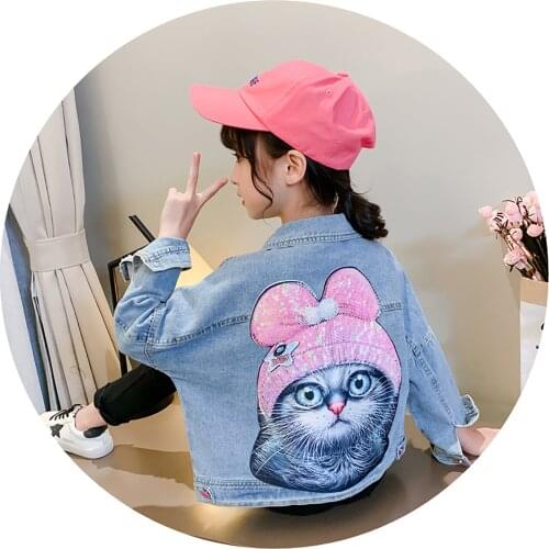 Джинсовые куртки для девочек Aislor China At AliExpress