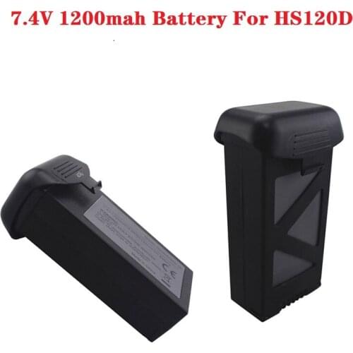 2Pcs/Set Original 7.4V 1200mAh Lipo Battery For HS120D Drone RC Quadcopter Spare Parts For HS120D Drone Battery