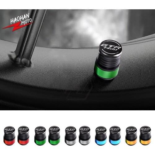 For Kawasaki GTR1400 GTR 1400 Motorbike Motorcycle Accessories Wheel Tire Valve Caps Covers