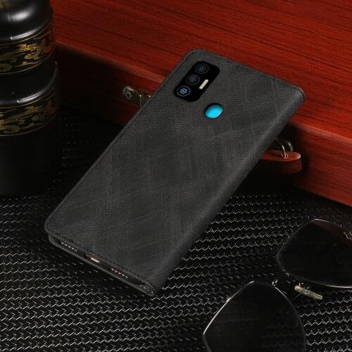 Case For Tecno Spark 7T Case Cover Hight Quality Retro Flip Leather Case For Tecno Spark 7 Cover Phone Case