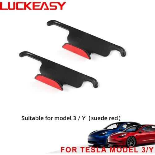 LUCKEASY for tesla model 3 Model Y 2017-2021 modified car seat hook Car seat headrest hook storage portable interior Car bracket
