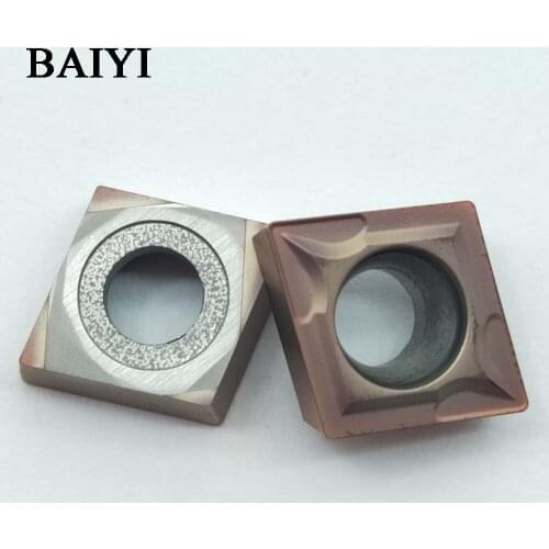 10pcs CCMT09T304 LF6118 CNC carbide insert for turning tool holder CNC machine, cut stainless steel well