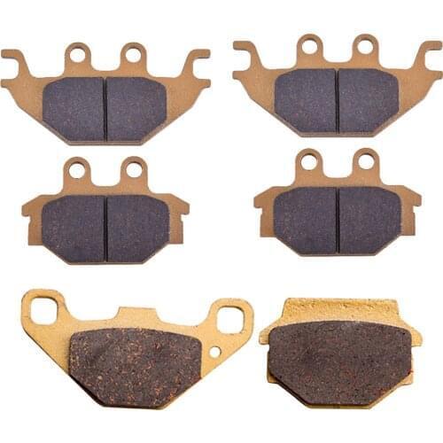 Motorcycle Front Rear Brake Pads Set For TGB Blade 550 SE 550LT 4x4 2009-2010 Blade 550 SL IRS Target 550 IRS Blade LT 2010-2012