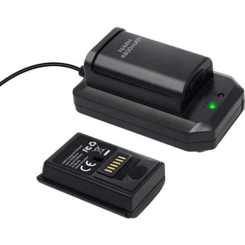 Fast Charging Controller Charger Kit for Xbox 360 Rechargeable Gamer Controller Replacement Battery Charging Kit