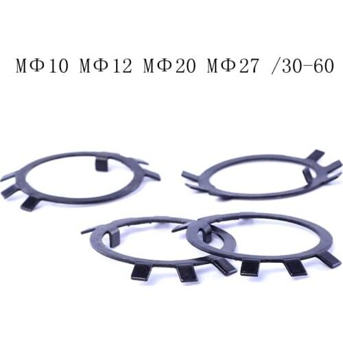 Round nut with retaining washer stop washer anti-loose M10 M12 M20 M27 /30-60