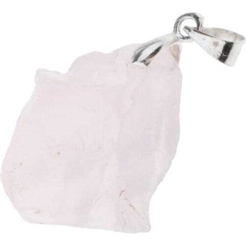 Natural Mineral Stone Crystal Pendant Rock Mineral Specimen Cure Irregular