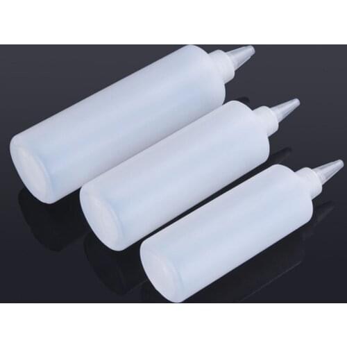 5Pc plastic small squeeze bottle and bottle cap food grade container, used for icing biscuit decoration seasoning dropper bottle