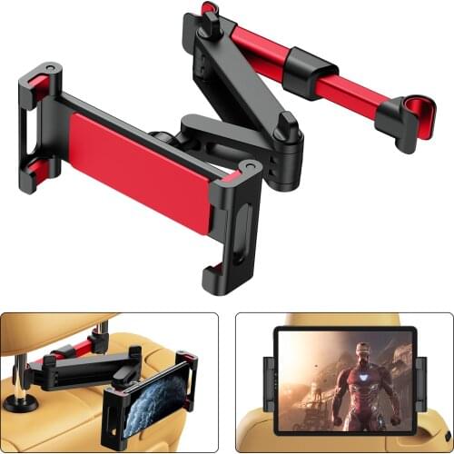 Universal Car Holder Back Seat Mount Stand Adjustable Car Mount Mobile Holder Tablet Holder 5-10inch Support Bracket For Phone