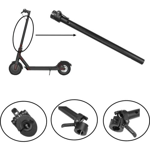56.3cm Aluminum Front Foldable Pole Folding Stand Rod for Xiaomi Mijia M365 Electric Scooter Base Replacement Spare Accessories