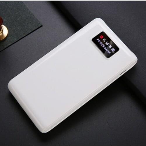 C9 Free Welding Power Bank Shell LCD Screen Digital Display Power Bank Charger Module DIY Kits Powered By 6x 18650 Battery