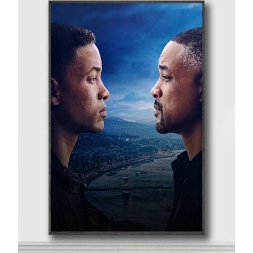 NJ311 Gemini Man Movie 7 Silk Posters and Prints wall art Art Poster Home Decor