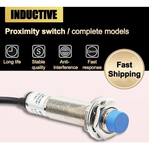 Autewell LJ18A3-8-J/BX/BY/AX/AY/EX/DX/EZ/DZ CE New Inductive Proximity Sensor Detection Switch NPN DC 6-36V PNP AC 90-250V