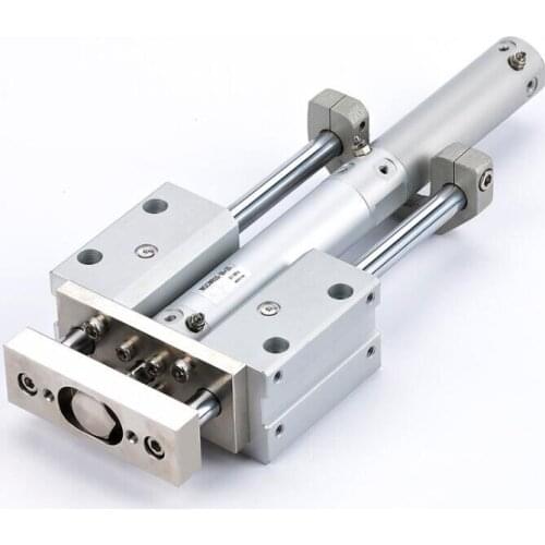 Bore 20/25/32/40/50/63mm Stroke 75/100/125/150/200/250/300/350/400/450/500 MGCMB Series Guide Cylinder/Compact