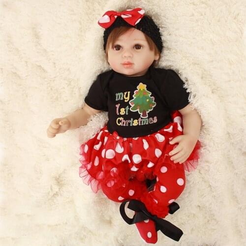 Bebes reborn juguetes 20"50cm realistic silicone reborn baby doll child gift play house toys alive newborn fake baby dolls