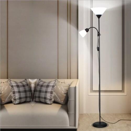 Modern European Style Floor Lamp Bedroom Living Room zi mu deng LED Vertical Type Lamp Minimalist Eye Protection Floor Lamp