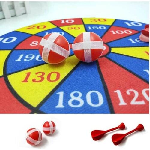Fun Party Dart Game Fabric Board Set Sports Double Target Darts Dart Board ChildrenS Toy Sticky Target Ball Dart Target Set