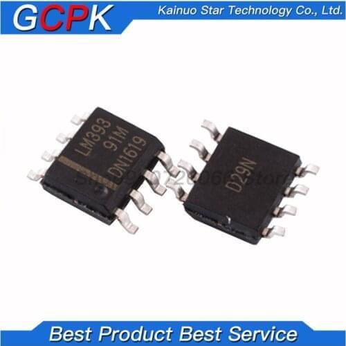 100PCS LM393DR SOP8 LM393 SOP-8 SOP LM393DT LM393DR2G SMD new and original IC