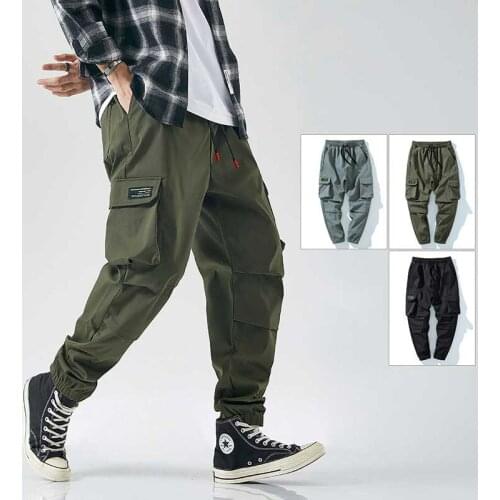 2021 Spring Summer New Mens Overalls Casual Pants Men Trend Slim Pencil Pants Plus size 7xl 8xl