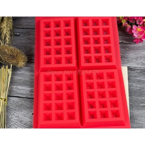 30PCS Waffle Makers for Kids Silicone Cake Mould Waffle Mould Silicone Bakeware Set Nonstick Silicone Baking & Pastry Tools