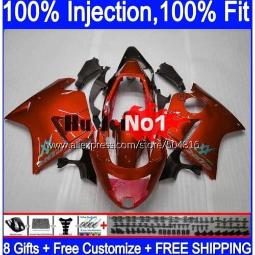Blackbird For HONDA CBR 1100 XX CBR1100XX 92MC.132 CBR1100XX 1996 1997 1998 1999 2000 2001 96 97 98 99 00 01Red orange Fairing