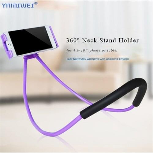 Lazy Neck Phone Holder Stand for iPhone iPad Universal Phone Desk Mount Bracket for Samsung Xiaomi Flexible Holder Support