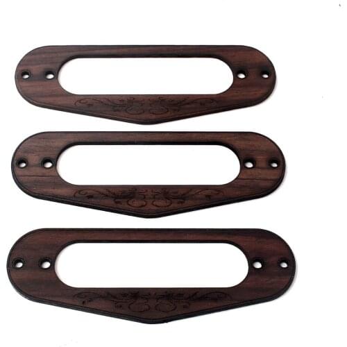Electric Guitar Rose wood single coil S Style Neck Pickup Surround Ring