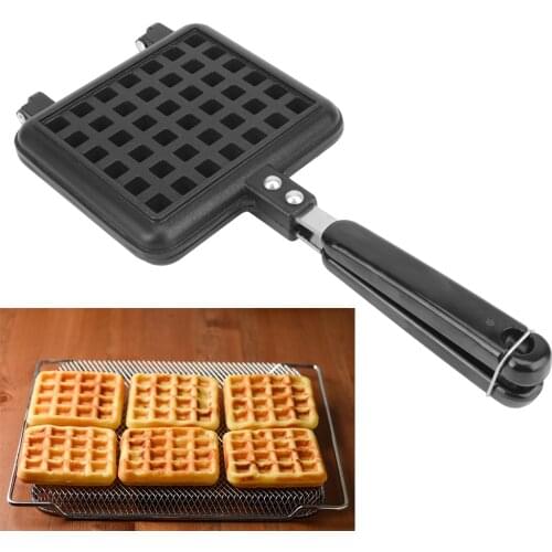 Cake Waffle Mold Bubble Egg Cake Oven Breakfast Machine Nonstick Waffles Pot Iron Baking Pan Portable Waffle Maker Machine