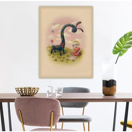 Citon Mark Ryden《Tears》Surrealist Canvas Art Oil Painting Artwork Poster Picture Wall Decor Modern Home Living room Decoration