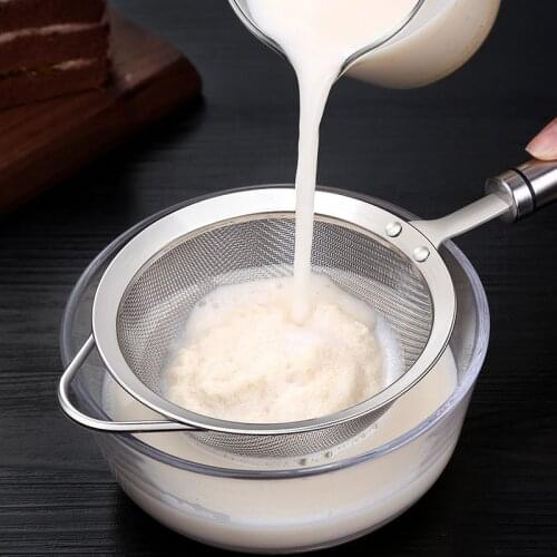 Kitchen 304 Stainless Steel Soy Milk Filter Household Filter Mesh Fruit Residue Juice Filter Household Accessories