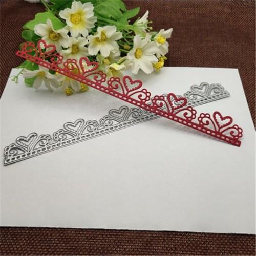 Love lace frame Metal Dies Scrapbooking Metal Cutting Dies Craft Stamps die Cut Embossing Card Make Stencil Frame