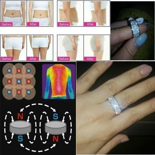 Fashion Weight Loss Ring Ring Diamond Ring Health Care Ring Weight Loss Healthy Stone Ring Weight Loss Ring Surprise Energy