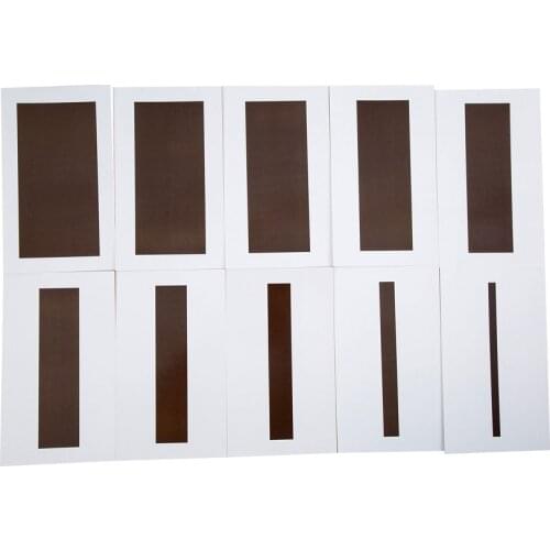 Montessori Infant Toys Montessori Brown Stairs Cards Set Educational Early Learning Toys For Children Juguetes Brinquedos MG1864