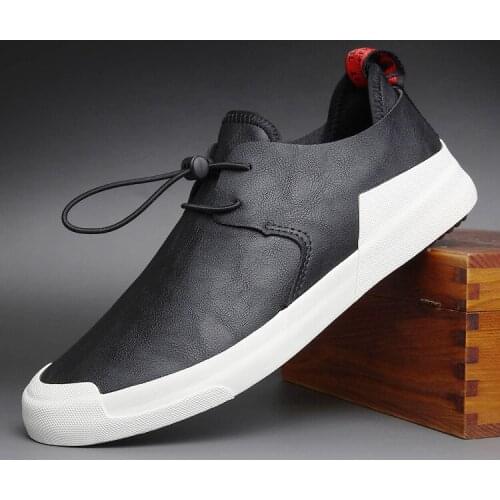 2021 Mens Fashion Sneakers Man Casual Shoes Breathable Men Driving Shoes Big size Increasing Office Footwear